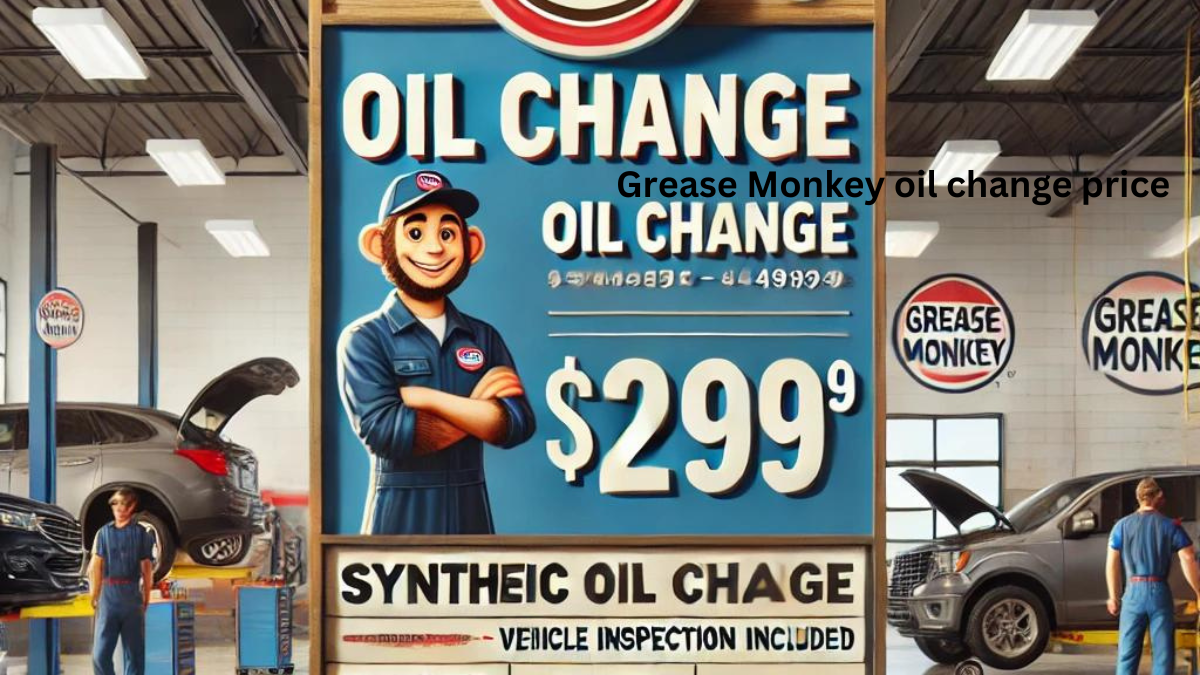 Grease Monkey oil change price